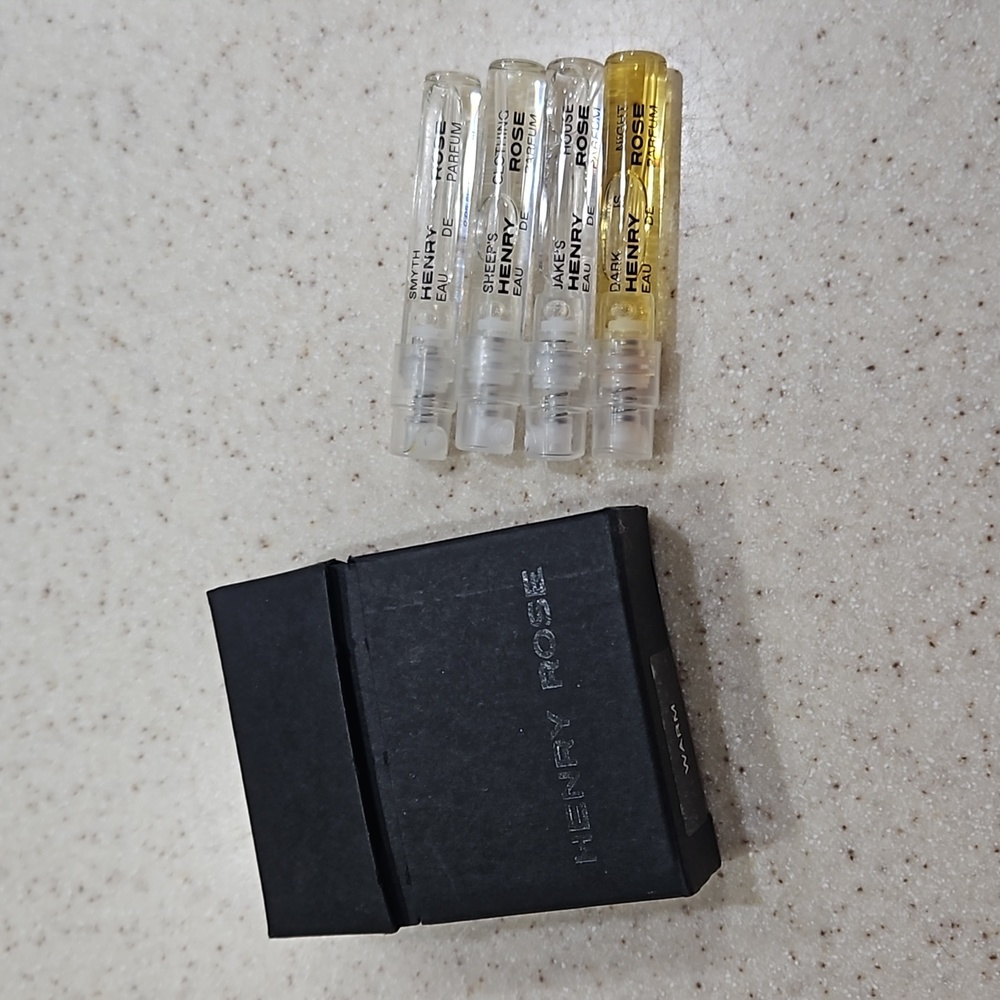 Henry Rose 4 piece fragrance sampler